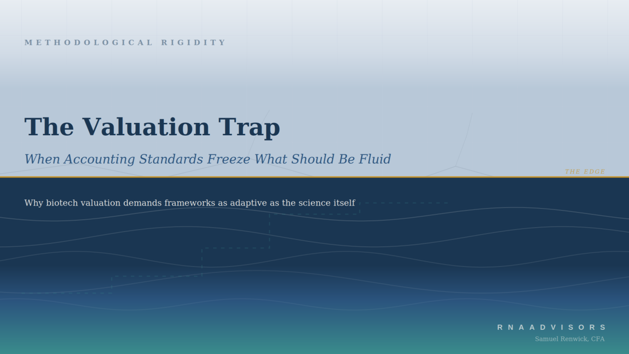 The Valuation Trap: When Accounting Standards Freeze What Should Be Fluid